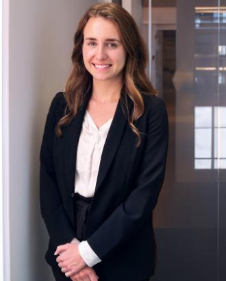 Newly admitted attorney, Emma Renzi